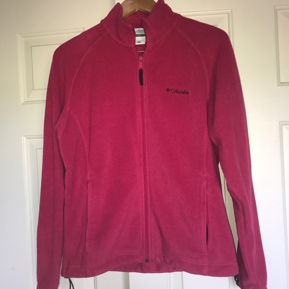 Rose Pink Columbia Fleece Jacket